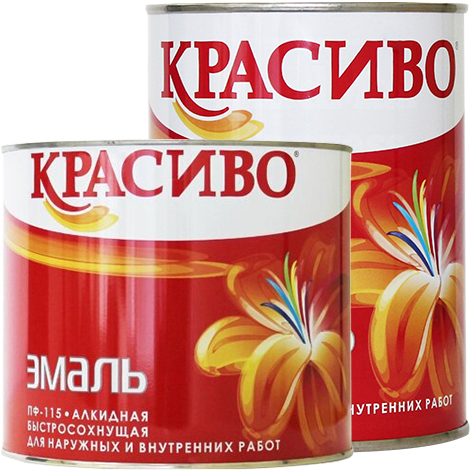 Алкидные эмали Красиво
